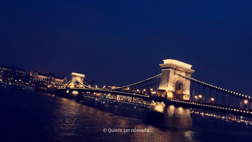 Budapest puente de las cadenas